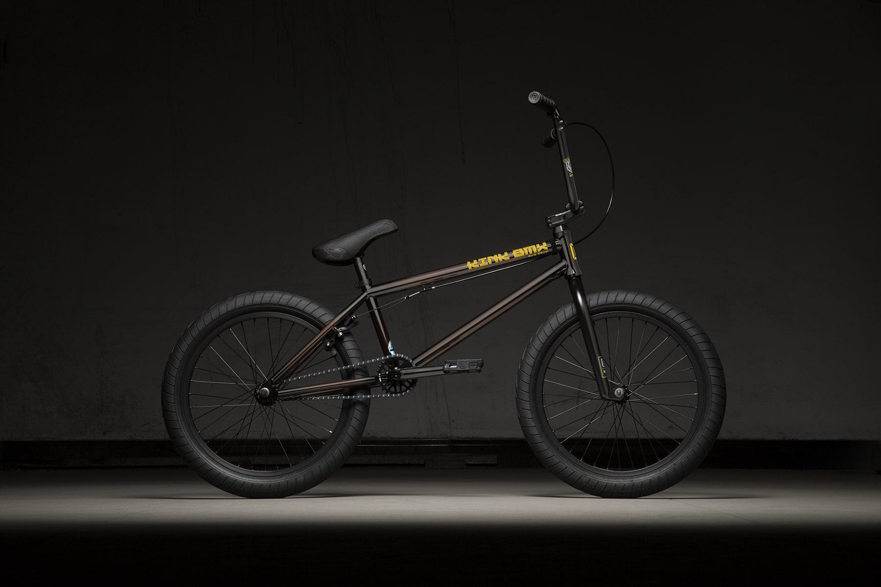 Велосипед KINK BMX Gap, 2020 20.5" черно-коричневый