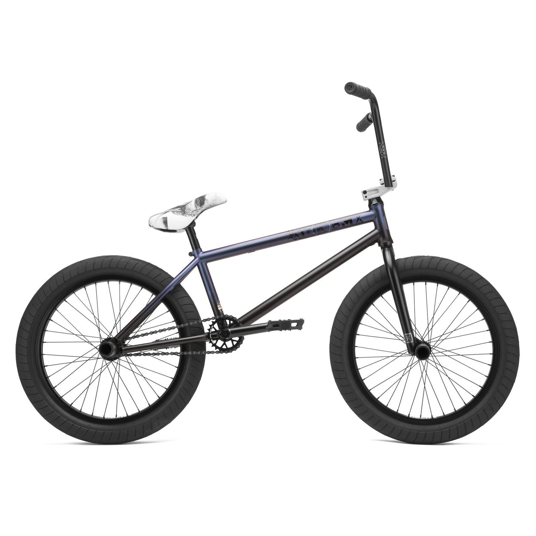 Велосипед KINK BMX Switch 2021 чорно-фіолетовий