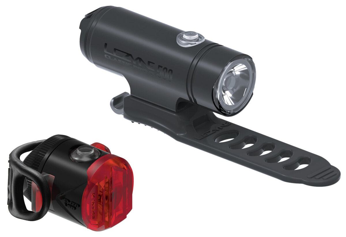 Комплект світла Lezyne CLASSIC DRIVE / FEMTO USB DRIVE PAIR Чорнии матовии/Чорнии 500/5 люменівів Y1	