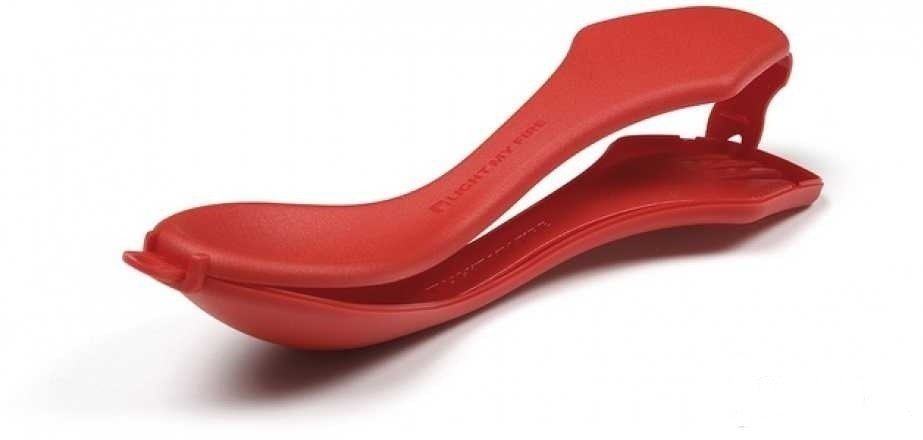 Ложка-вилка Light My Fire SporkCase bulk ложка в чехле красная