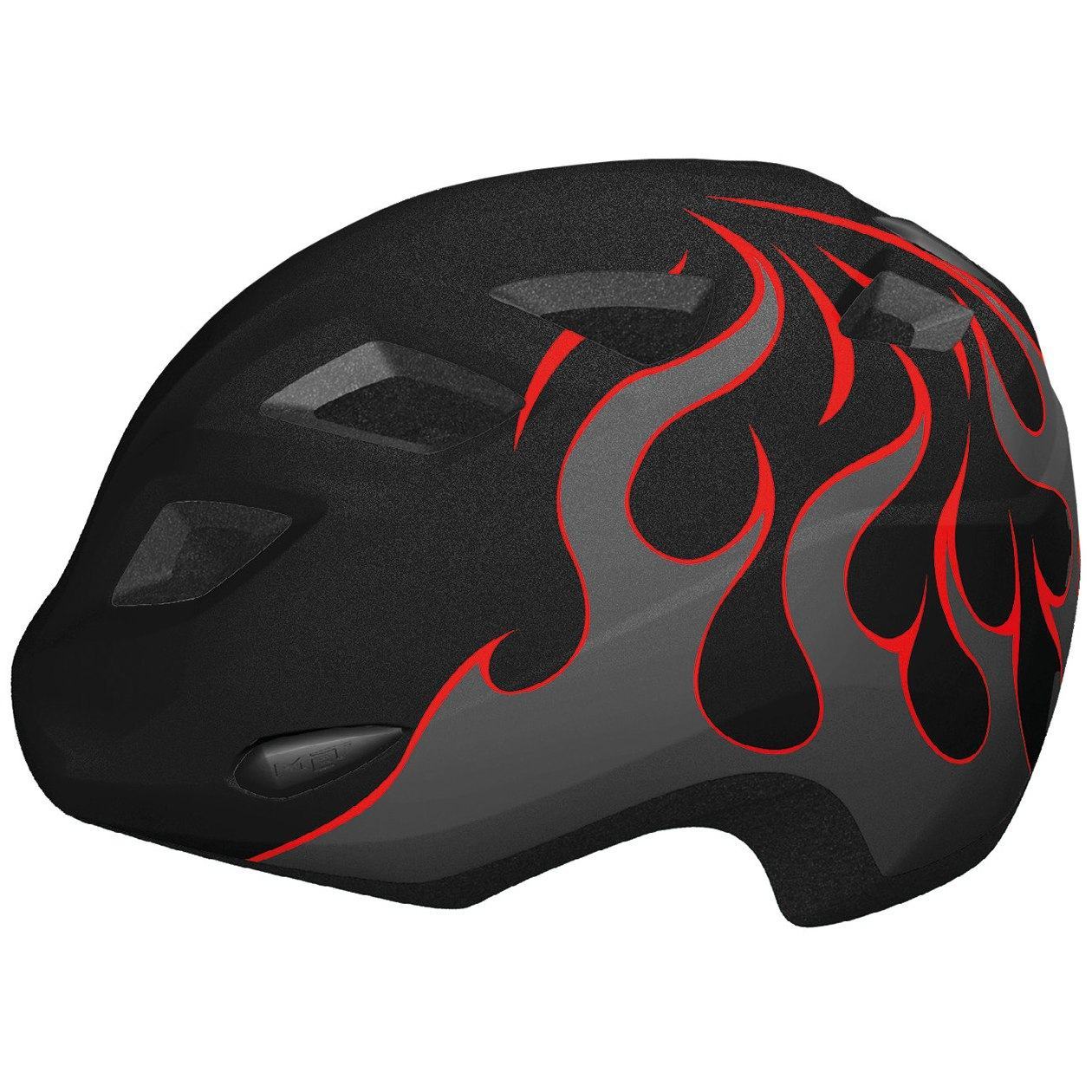 Шлем MET Genio black flames  52-57