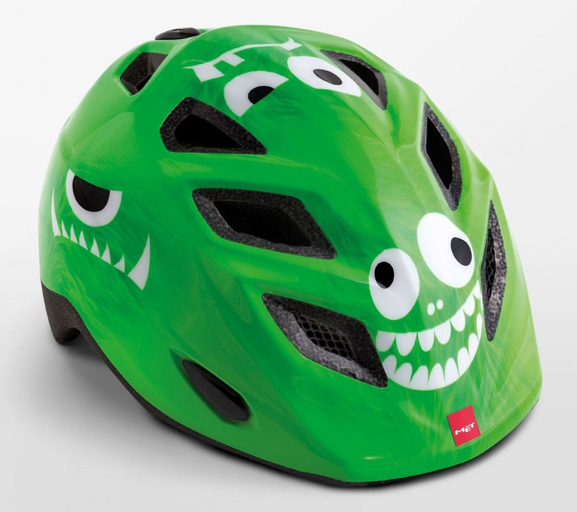 Шлем MET Elfo зеленый monsters  46-53