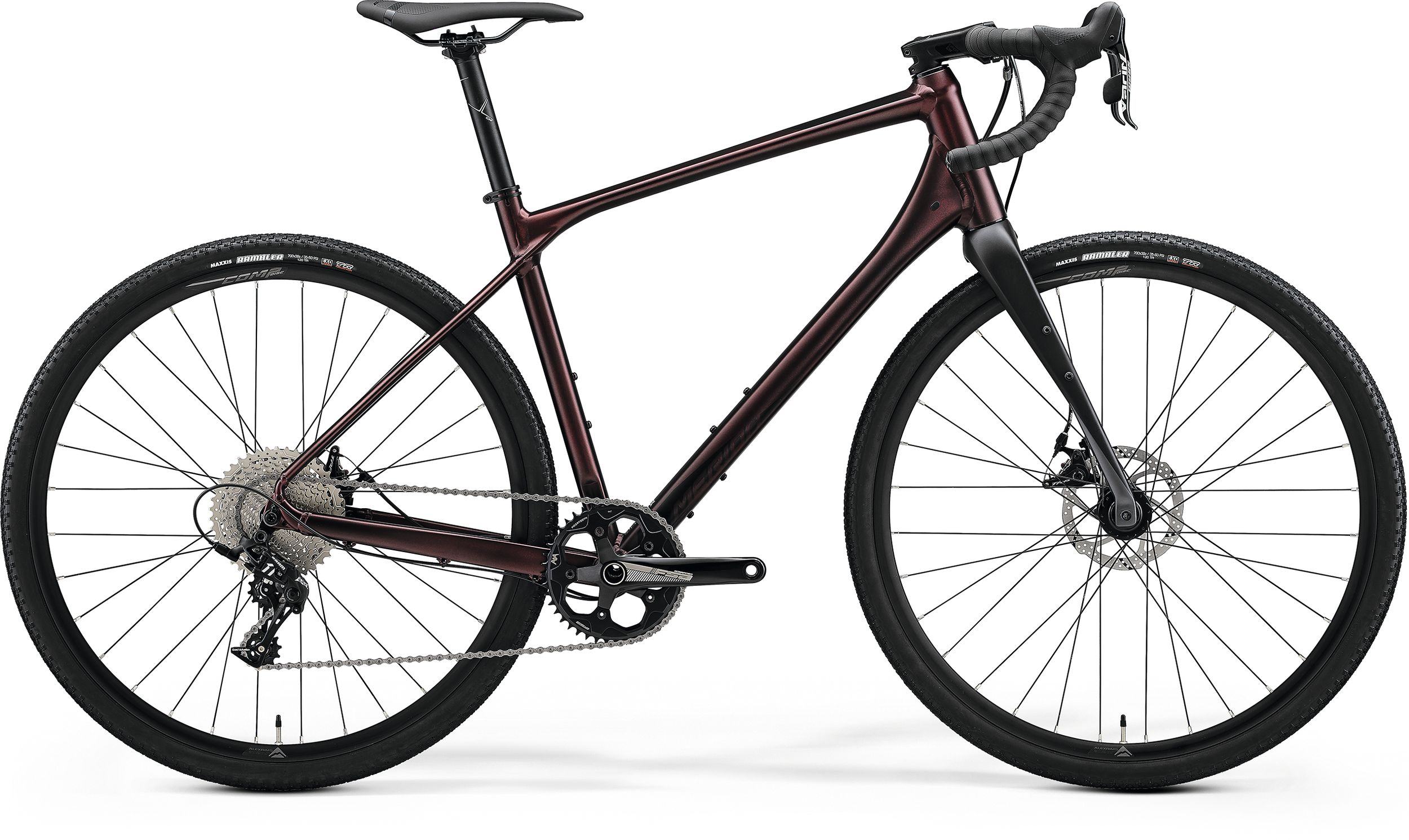 Велосипед MERIDA SILEX 300,M(50),SILK BURGUNDY RED(BLACK)	