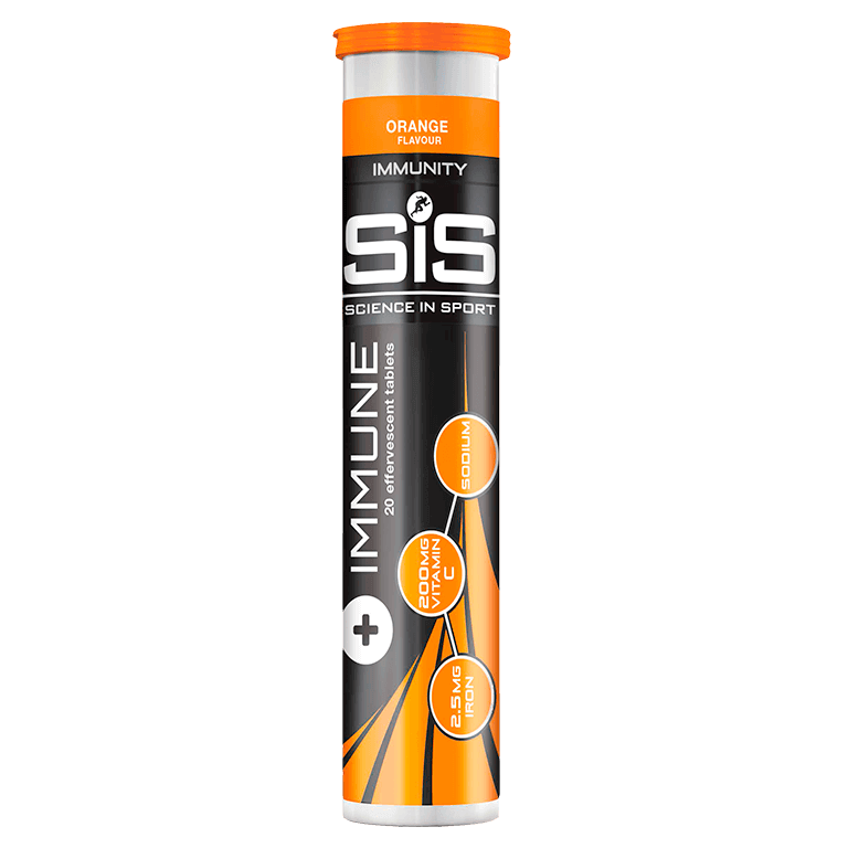 Регідратаційний напій SiS Go Immune ( розчинні таблетки) апельсин 20х4г