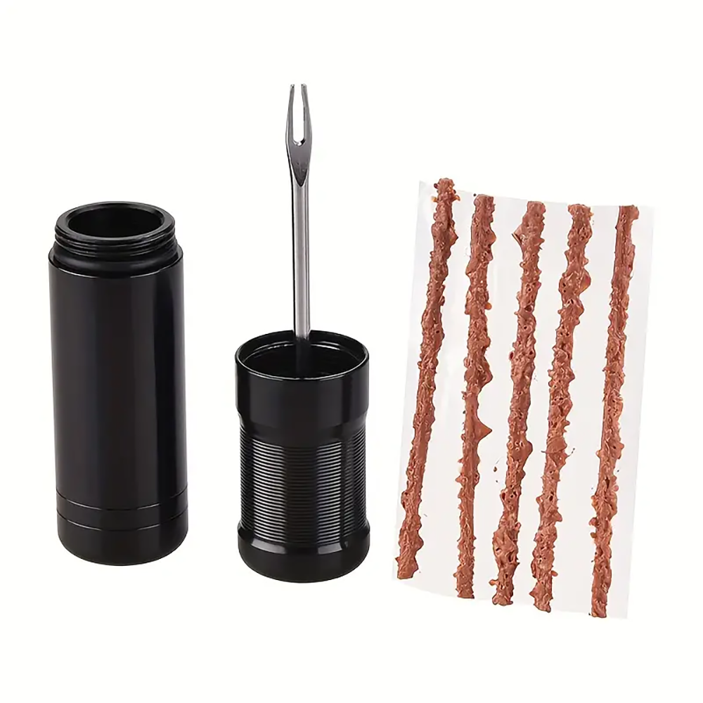 Ремкомплект для безкамерки Peaty's Holeshot Tubeless Puncture Plugger Kit, чорний