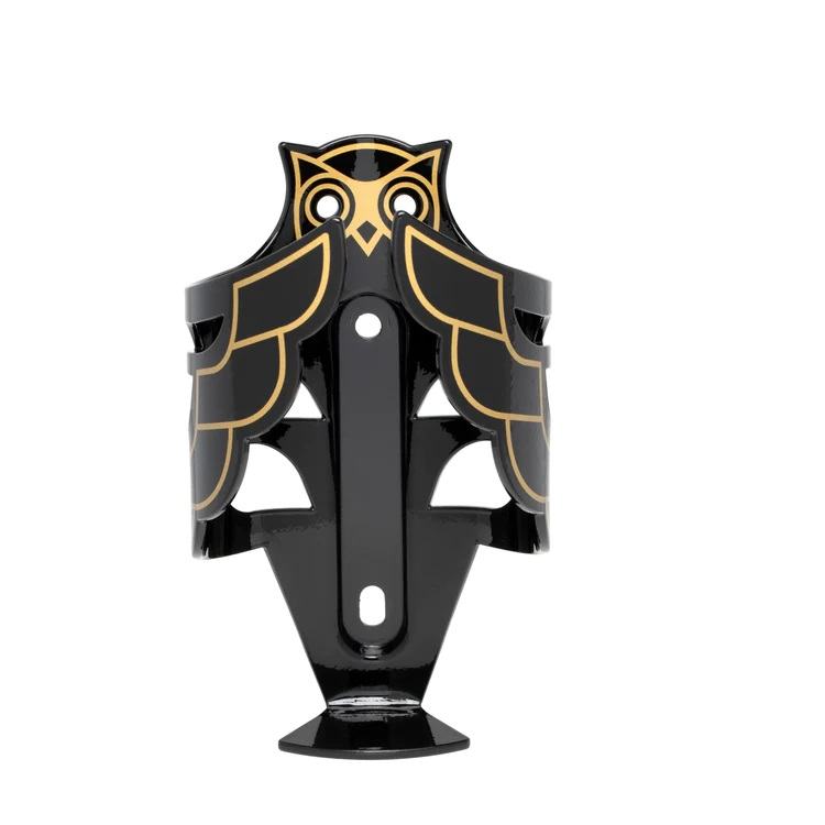 Флягодержатель Portland Design Works Owl черный глянец