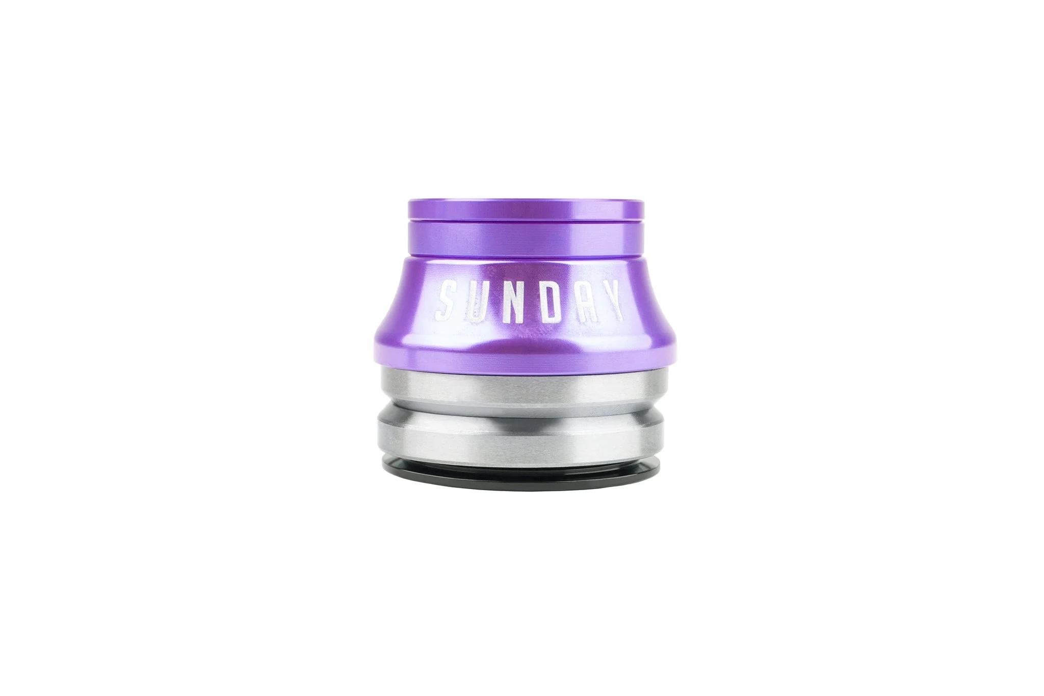 Рулевая SUNDAY INTEGRATED CONICAL (1 1/8") 15mm фиолет