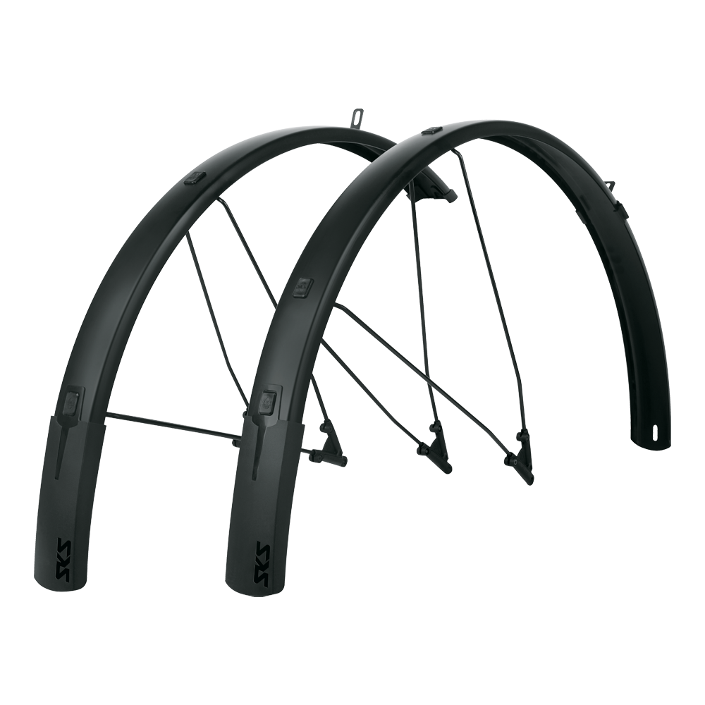 Крылья SKS BLUEMELS STYLE 28", 56 MM BLACK	