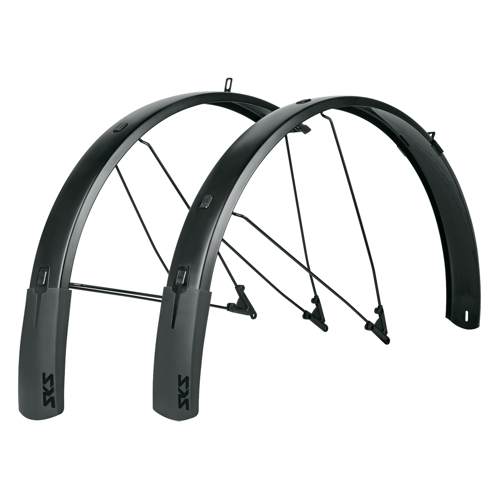 Крила SKS BLUEMELS STYLE 27.5"-29", 75 MM BLACK	