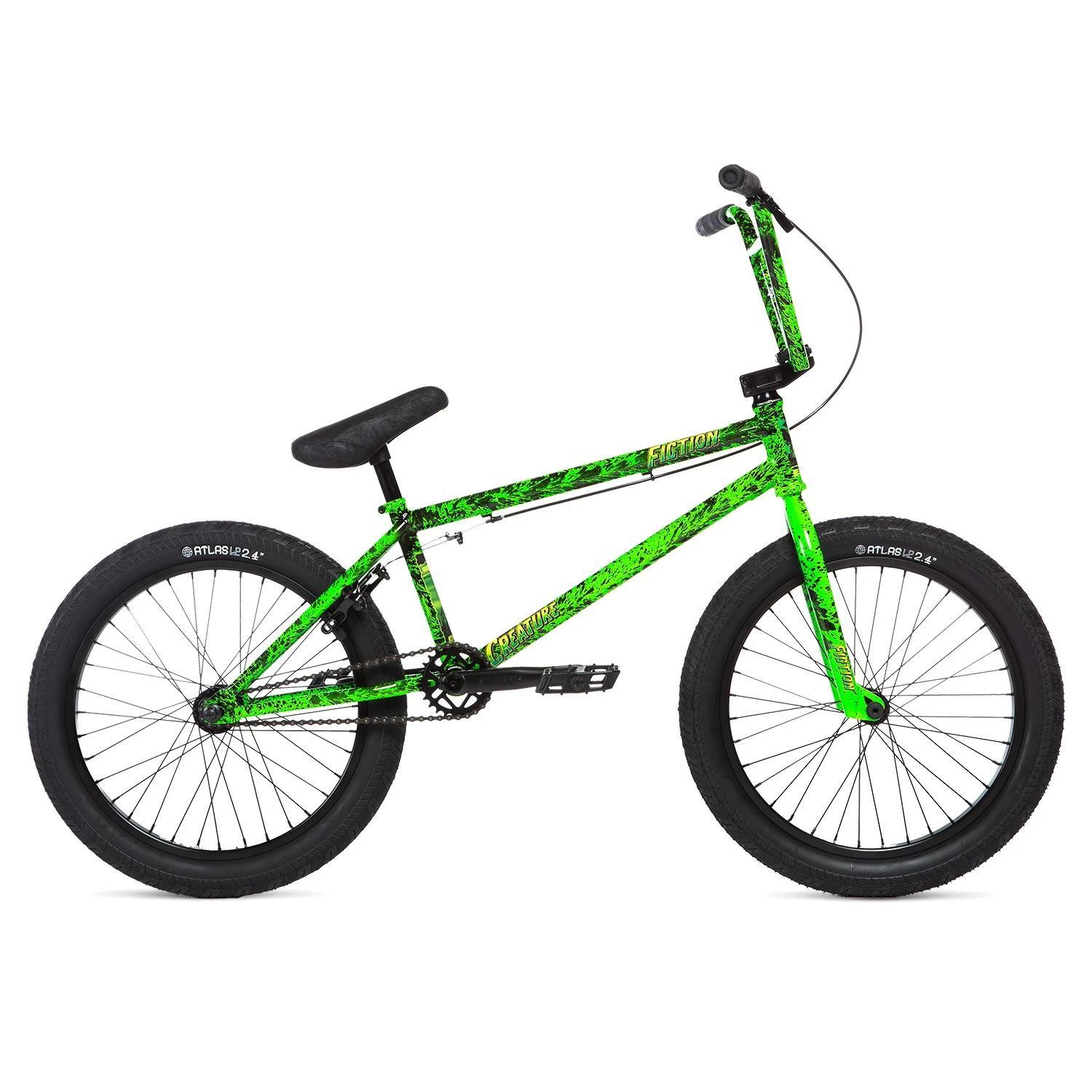 Велосипед Stolen CREATURE TOXIC GREEN SPLATTE, зеленый