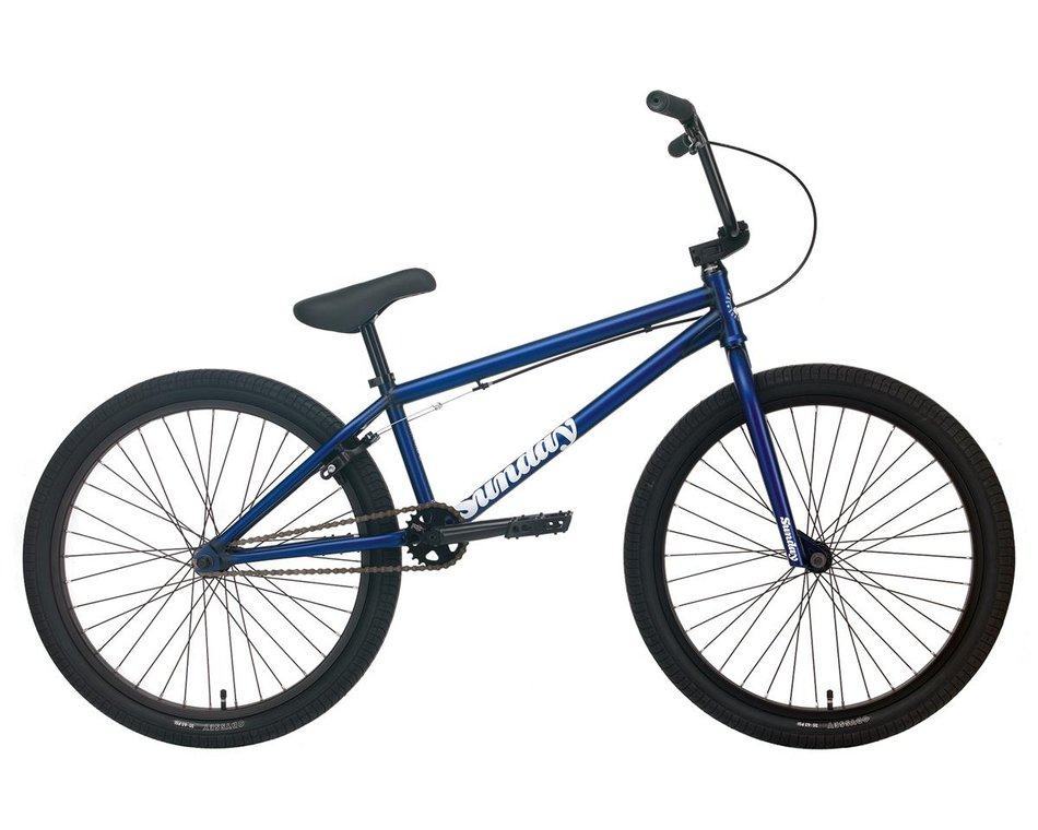 Велосипед SUNDAY MODEL C 24" MATTE TRANSLUCENT BLUE
