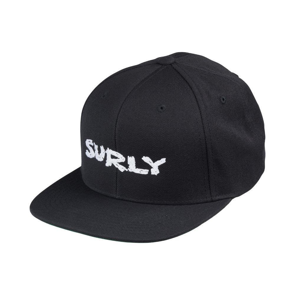 Кепка Surly Logo Snapback One Size черная