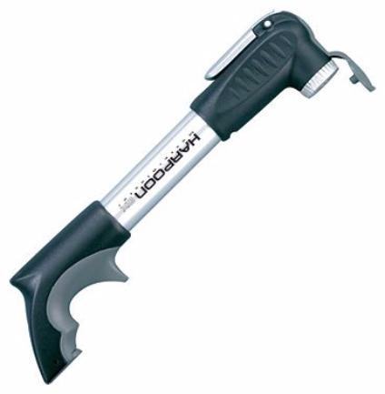 Насос Topeak Harpoon DX, мини, 11bar/макс., алюм., клап.SmartHead, 215г