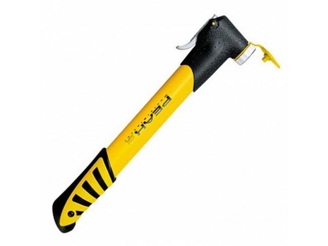 Насос Topeak Peak DX ІІ мини, Т-ручка 11bar/макс., алюм., клап.SmartHead, желт., 155г