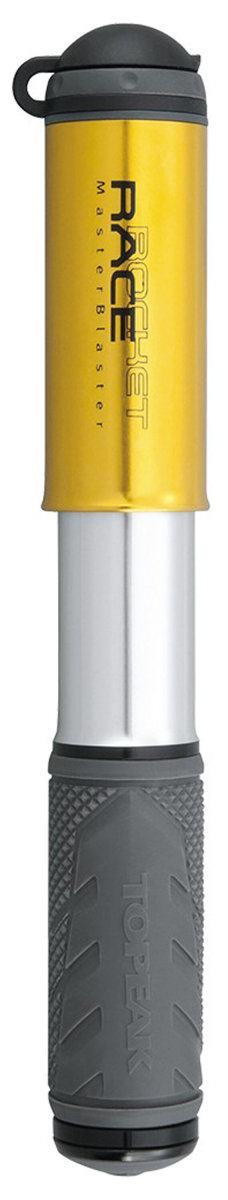 Насос Topeak Race Rocket, 9,6bar/макс., алюм., клап.SmartHead, золот., 85г