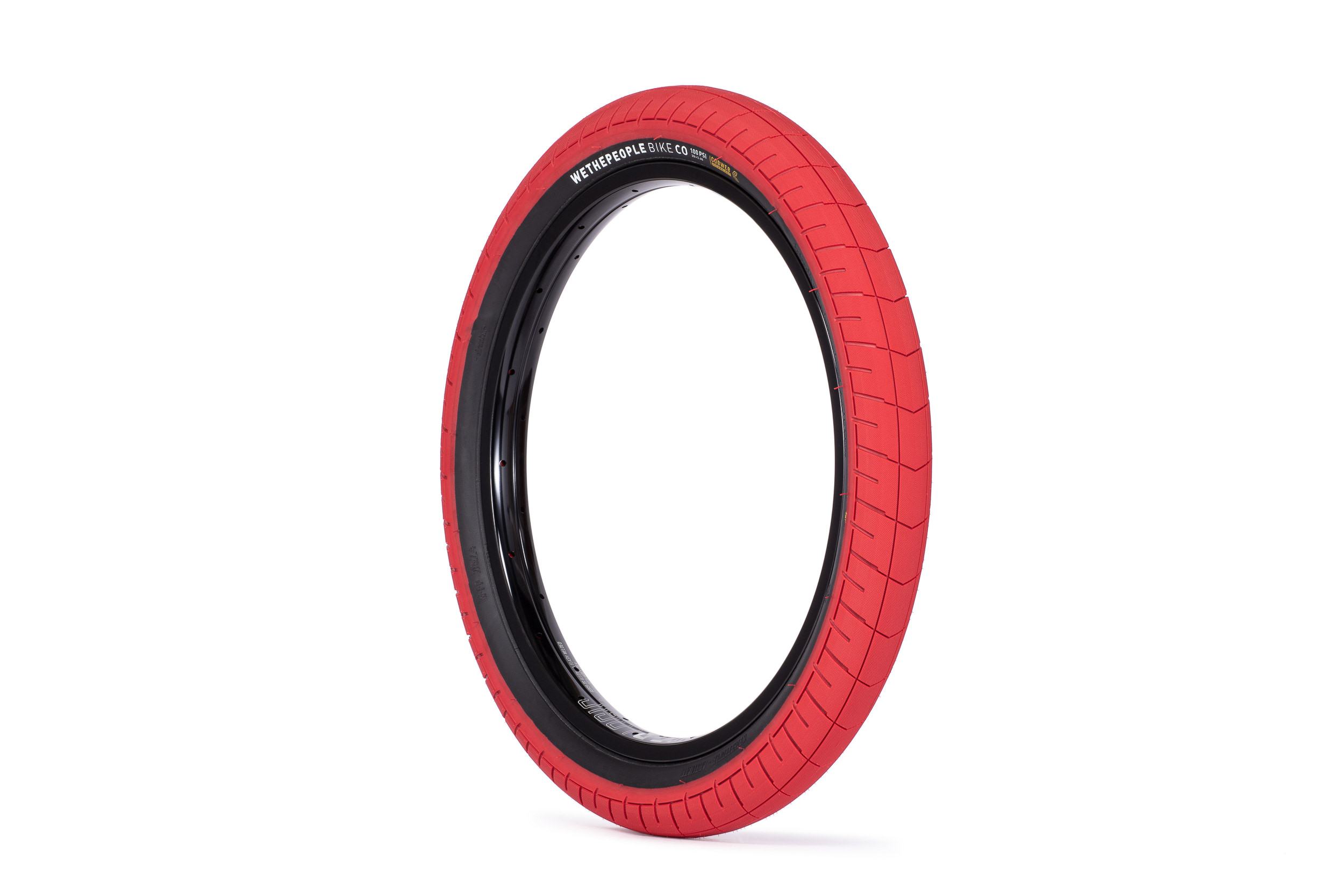 Покришка WeThePeople ACTIVATE Tire червона/чорні бока 20"x2.4" 100 PSI	