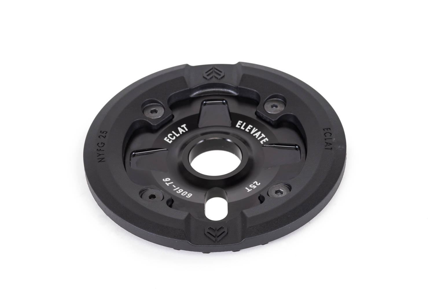 Звезда Eclat ELEVATE GUARD 25t, нейлоновая защита в комплекте, черная Звезда Eclat ELEVATE GUARD 25t, нейлоновая защита в комплекте, черная